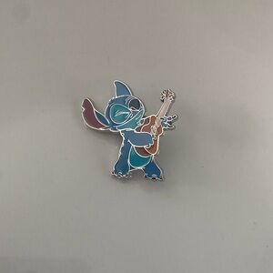 Disney Loungefly Lilo & Stitch. Stitch playing guitar Mystery Pin